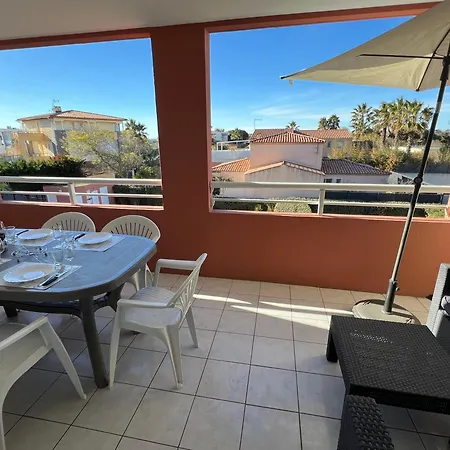 Les Terrasses De Savanna Joli 2 Pieces Piscine Rochelongue Cap D'agde Apartment Agde