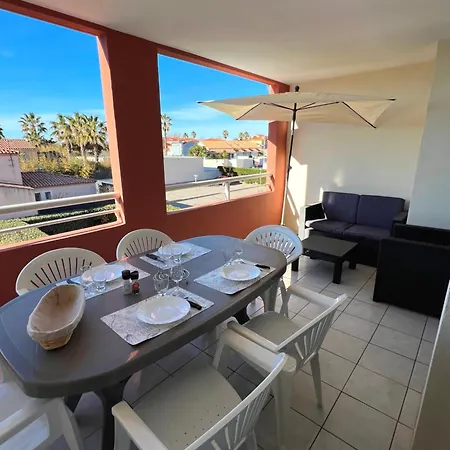 Apartment Les Terrasses De Savanna Joli 2 Pieces Piscine Rochelongue Cap D'agde Agde