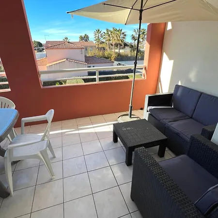 Apartment Les Terrasses De Savanna Joli 2 Pieces Piscine Rochelongue Cap D'agde Agde