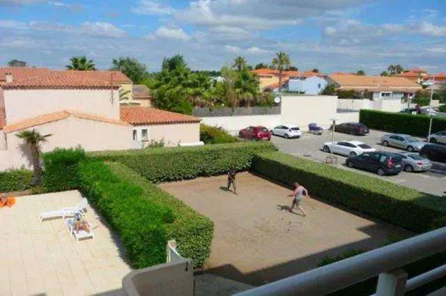 公寓 Les Terrasses De Savanna Joli 2 Pieces Piscine Rochelongue Cap D'agde 阿格德